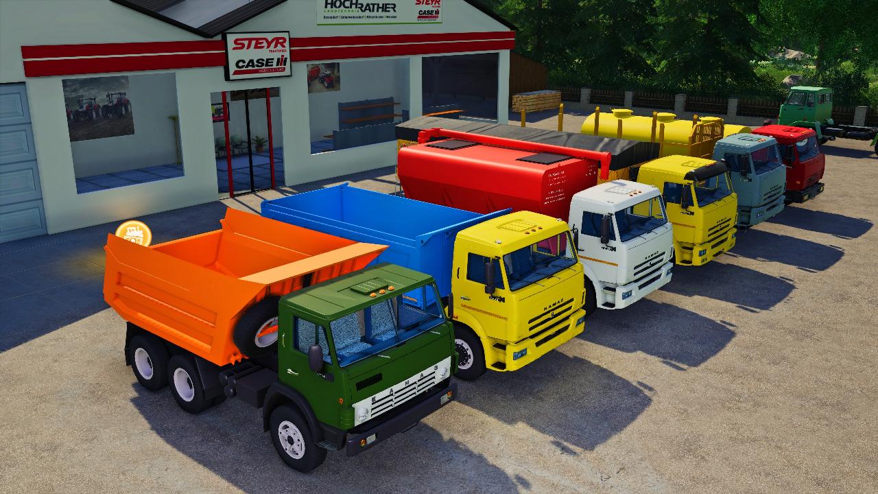 PACK KAMAZ FS19 - KingMods