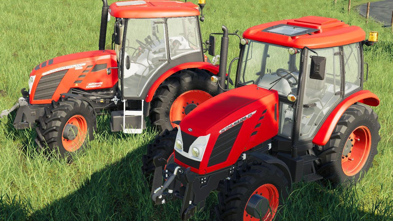 Pack tracteurs Zetor