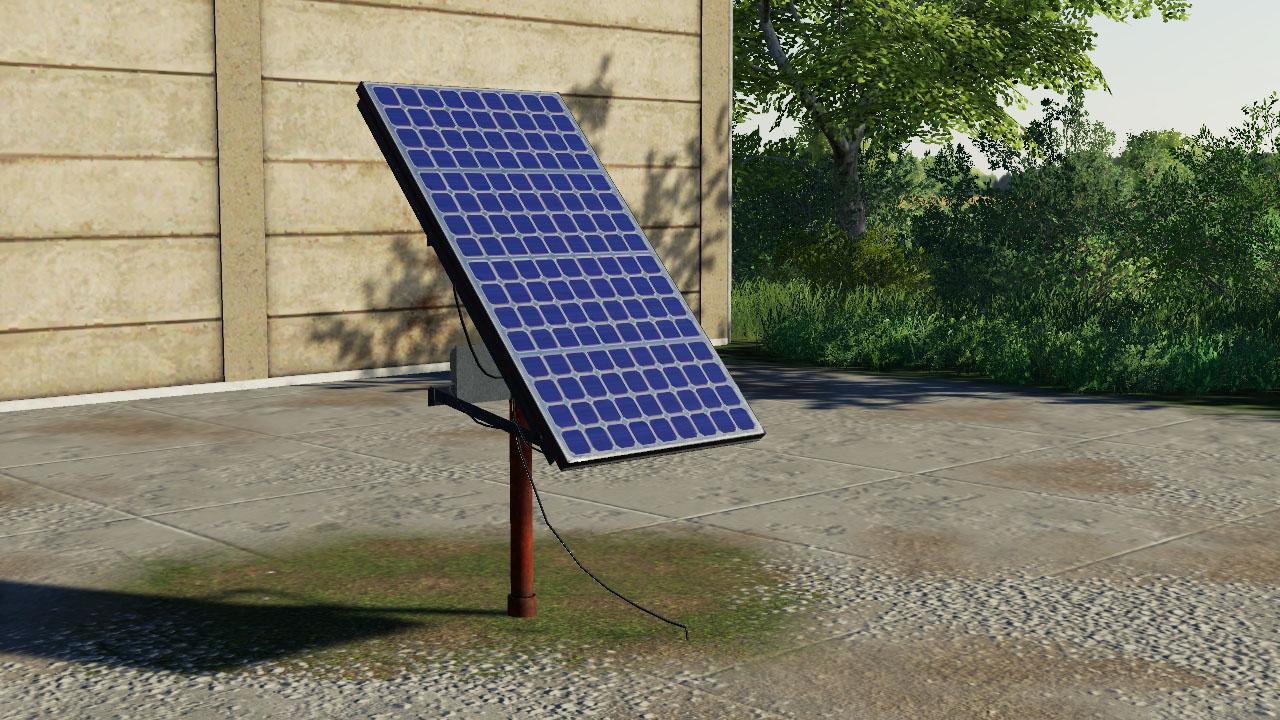 Placeable-Solar-Panel - FS19 mods / Farming Simulator 19 mods