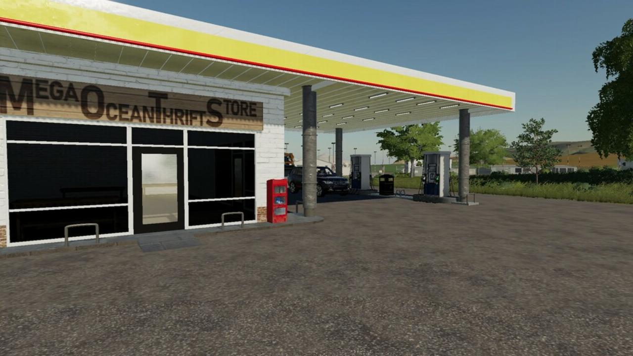 Platzierbare Tankstelle