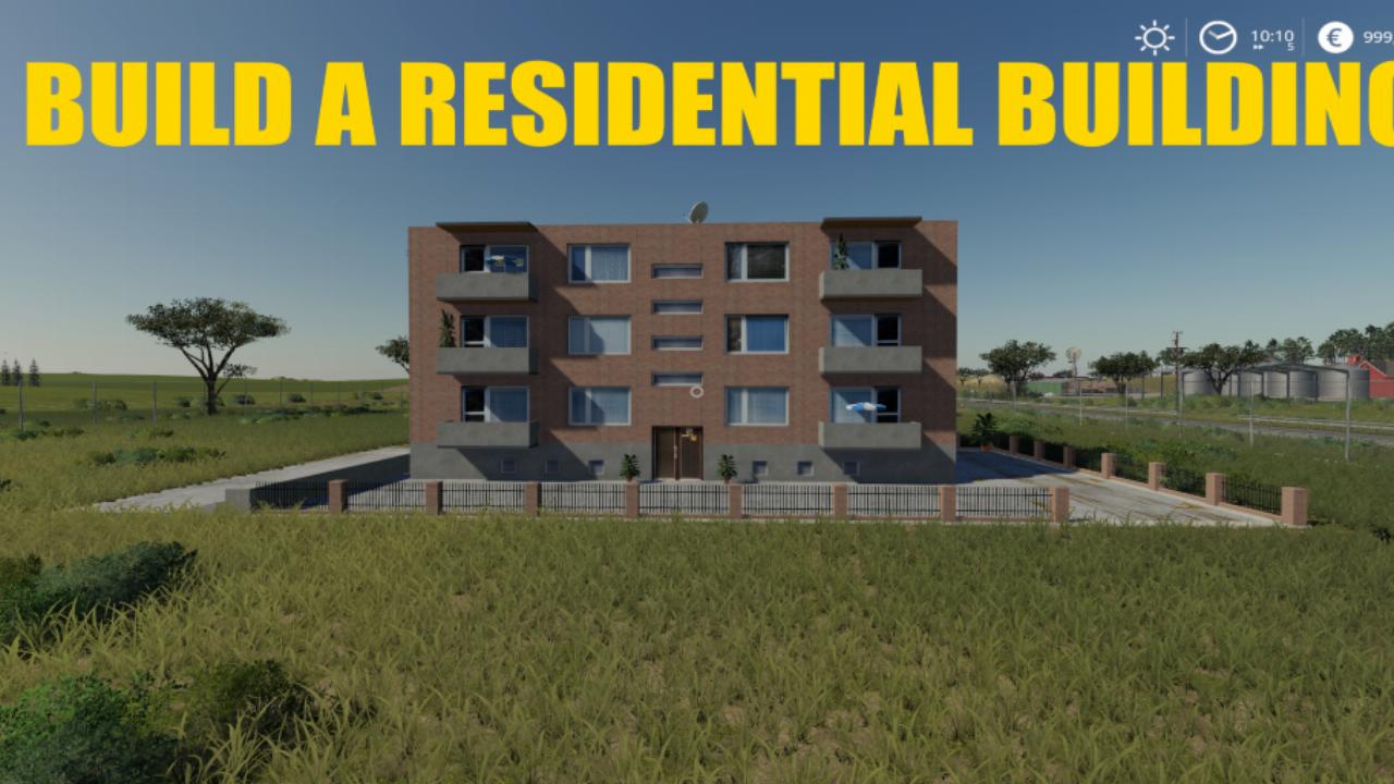 Residential building to build