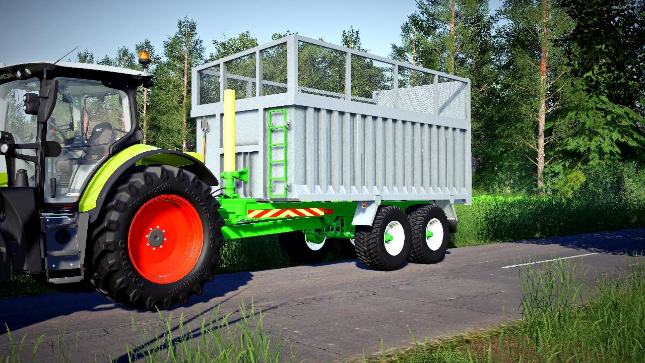 Silage trailer