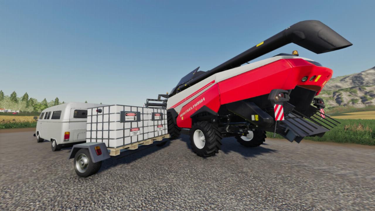 Small Fuel Trailer