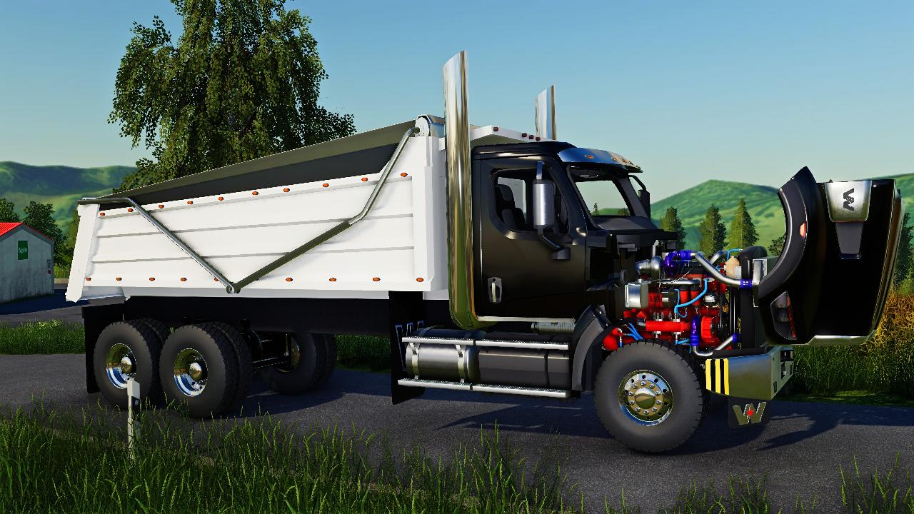 WesternStar 49x dump truck FS19 - KingMods