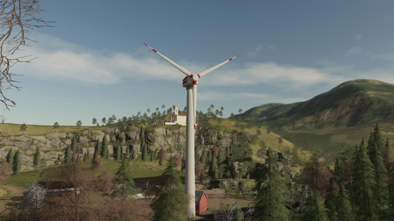 With Wind Turbines