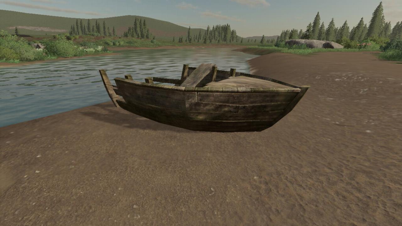 Wrecked Boat FS19 - KingMods