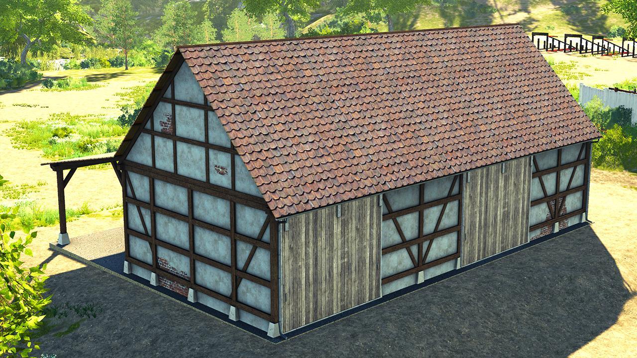 Wood building