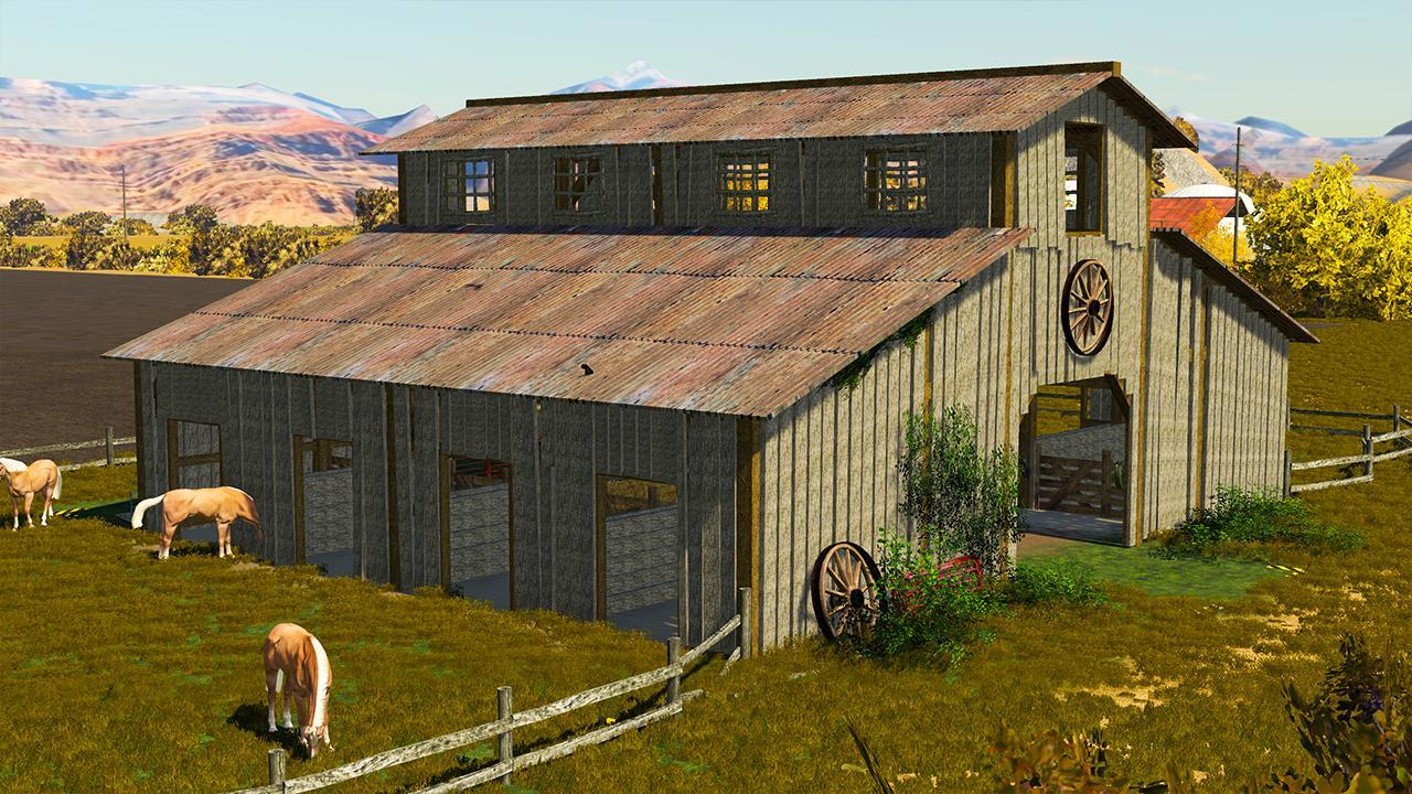 Horse building