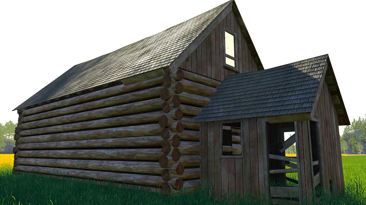 Wooden cabin