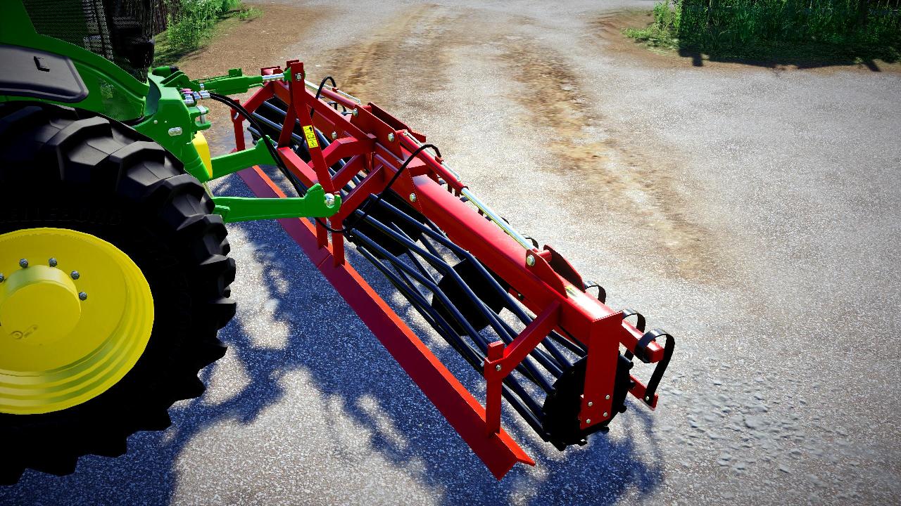 Bomer front cultivator FS19 - KingMods