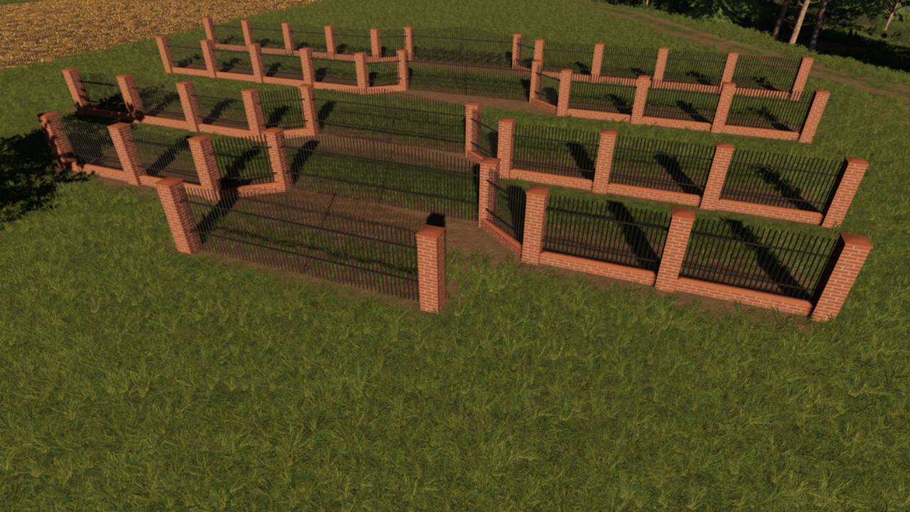 Brick And Metal Fences Pack