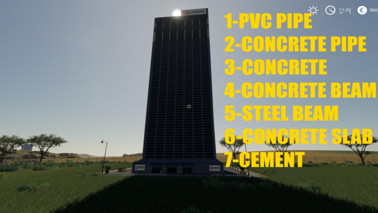 Build a tower 06 FS19 - KingMods