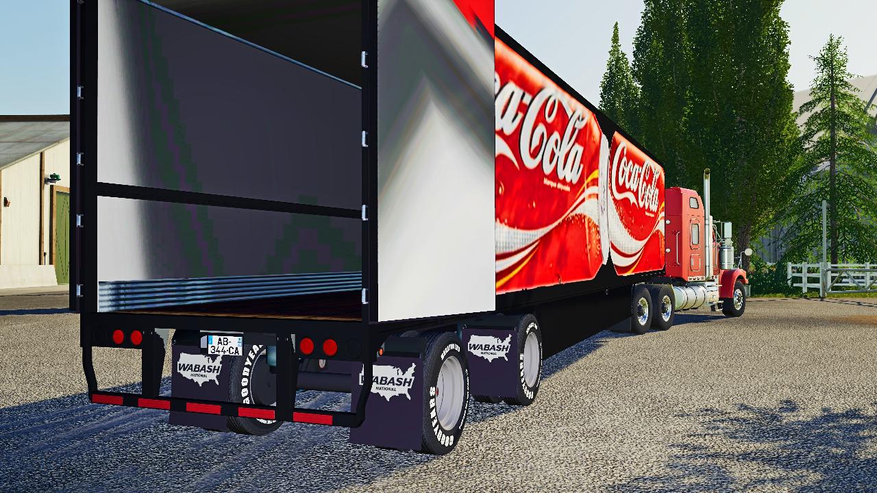 Coca Cola trailer