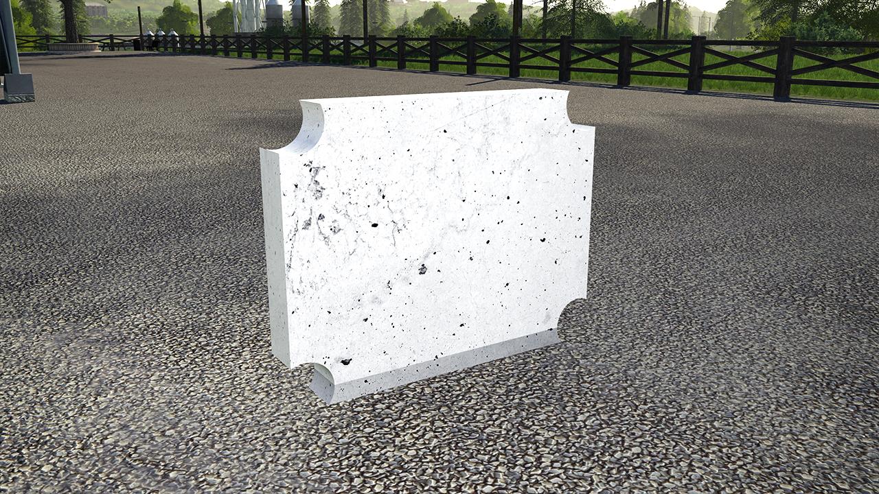 Concrete mass