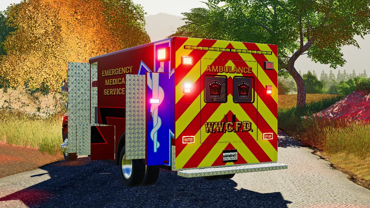 Dodge Ram 3500 Ambulance FS19 - KingMods