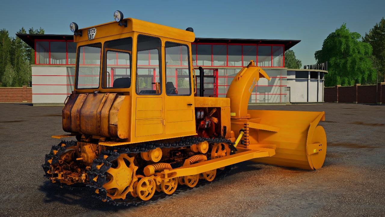 Dt-75 ML with snowplow