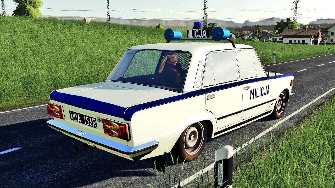 FIAT 125P MILICJA