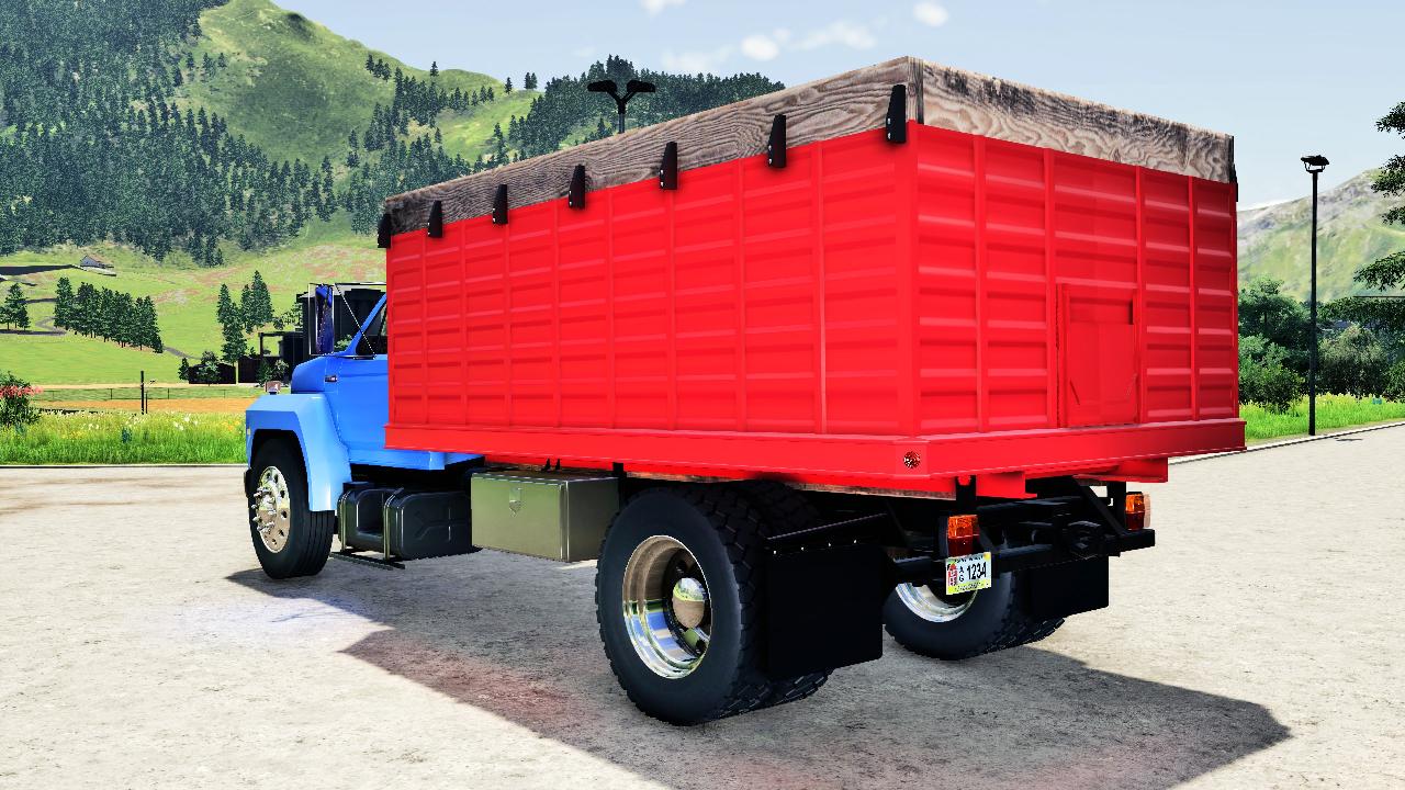 Ford F800 cab swap dump FS19 - KingMods