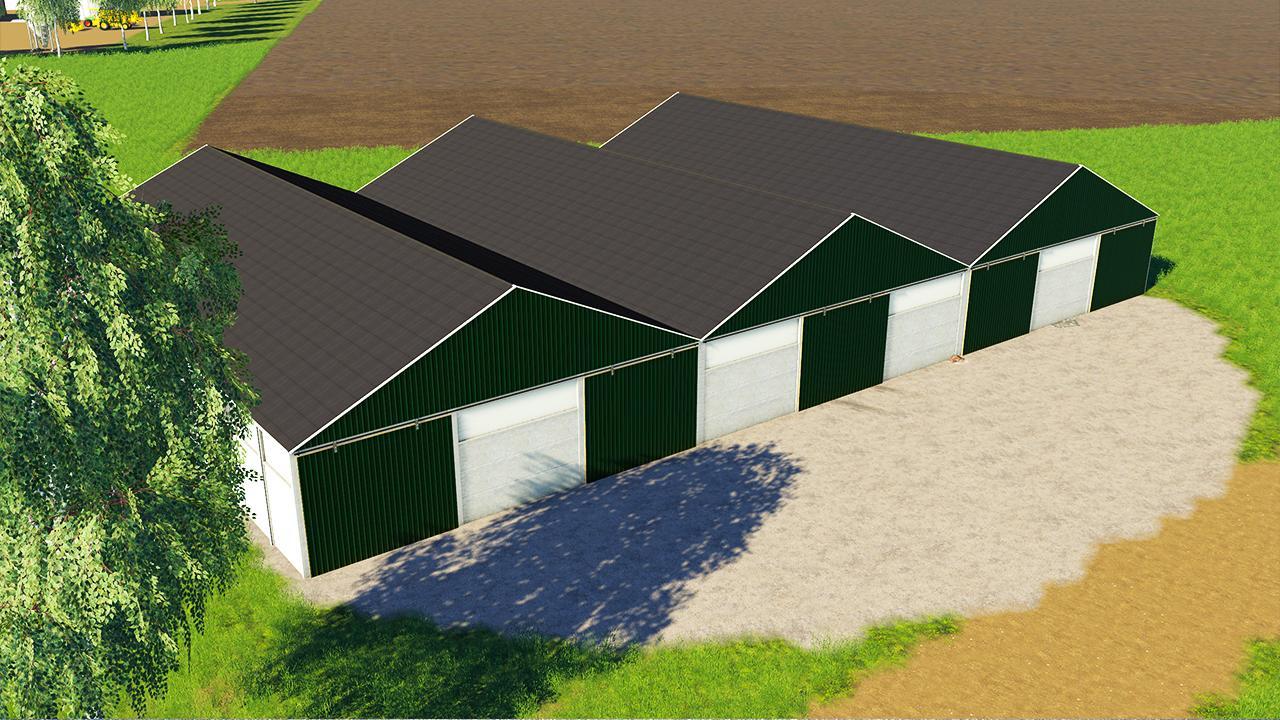 Large storage shed