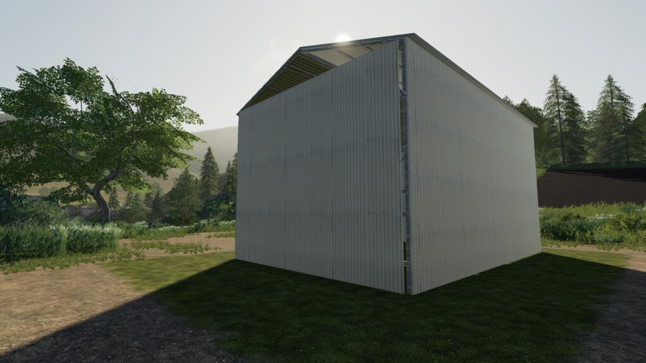 Hay Shed For The Farm