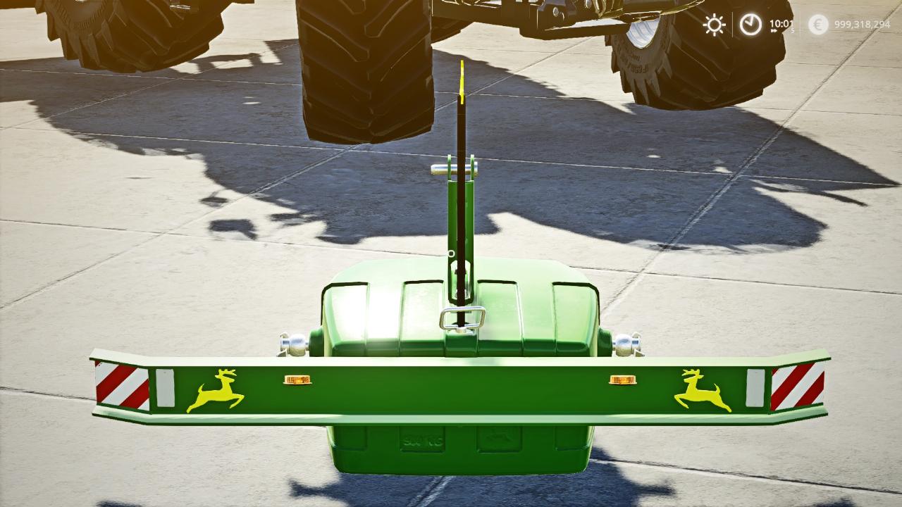 Masse John deere Avec bumper