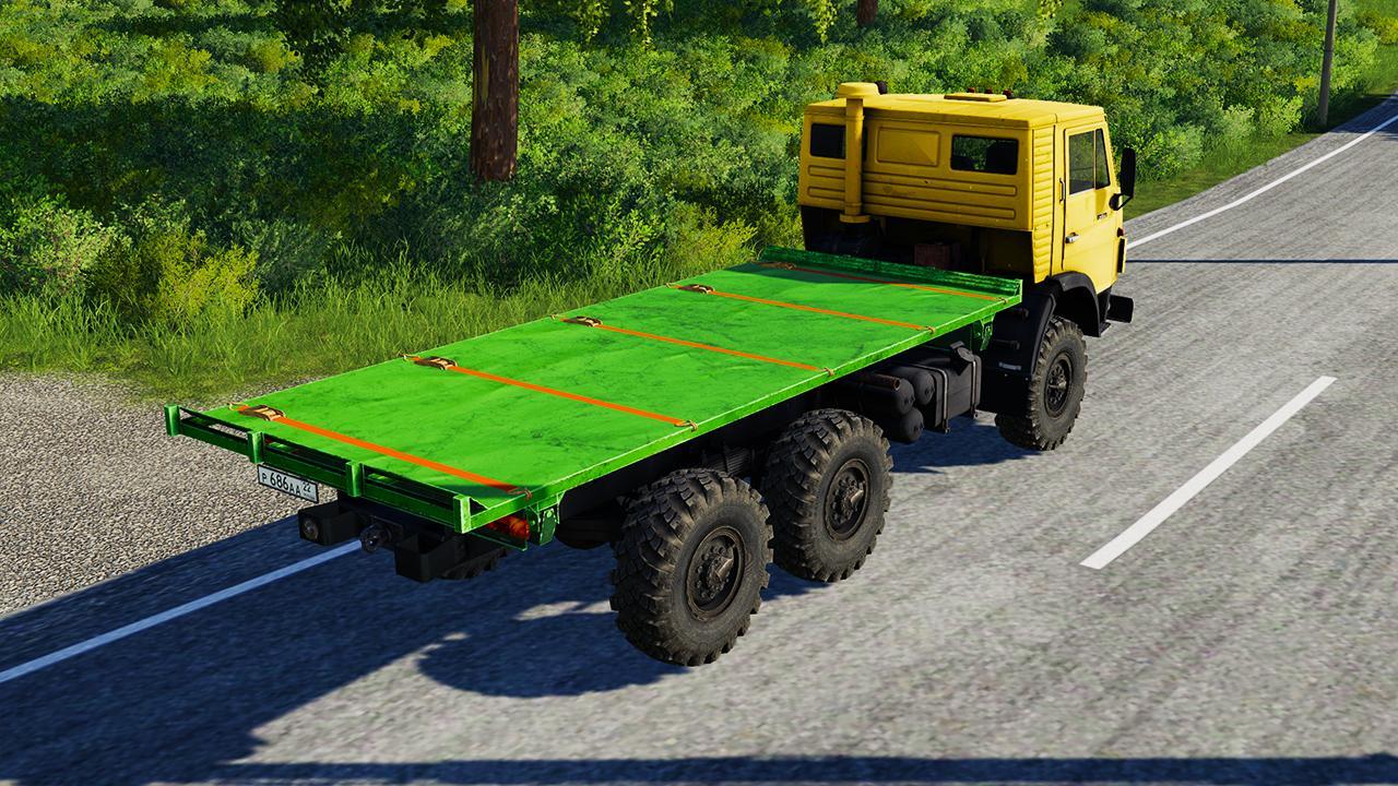 Kamaz 4310 avec plateforme