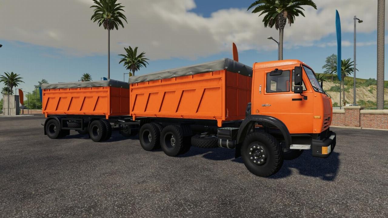 KAMAZ Grain Carrier