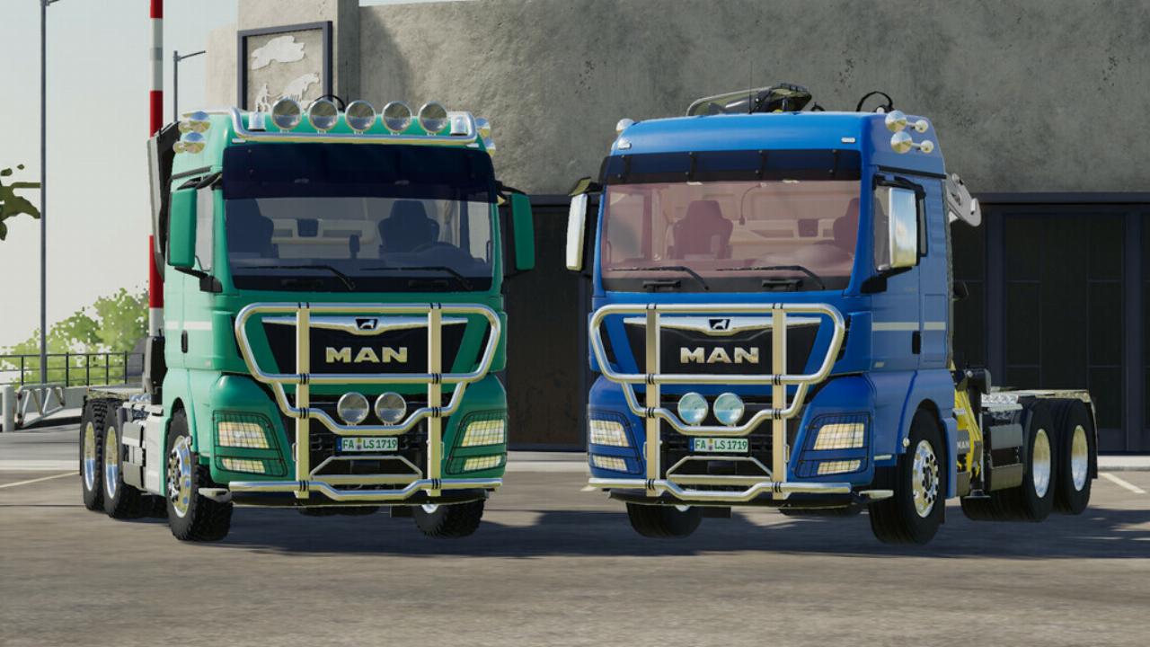 MAN TGX Forest Semitrailer Pack