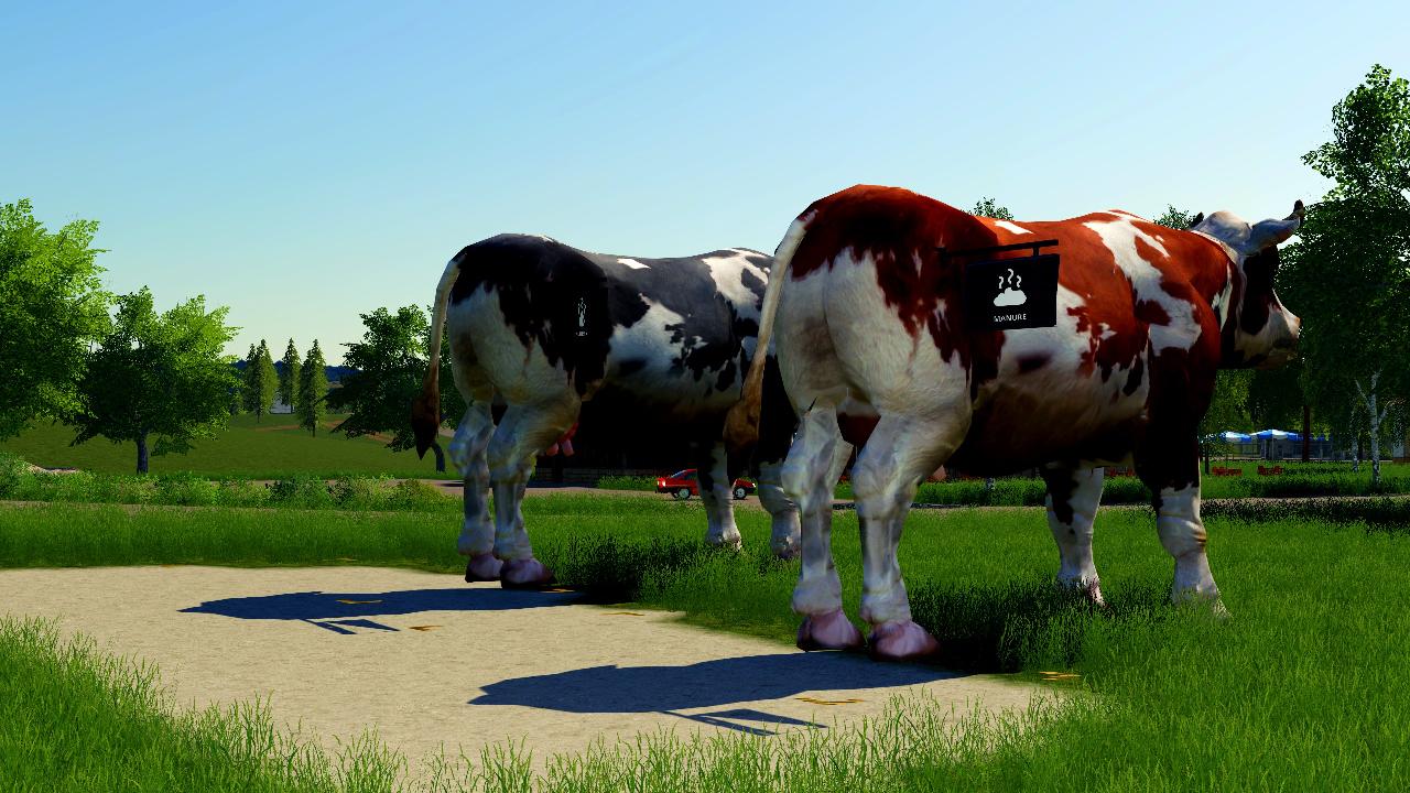 Manure and slurry sales station