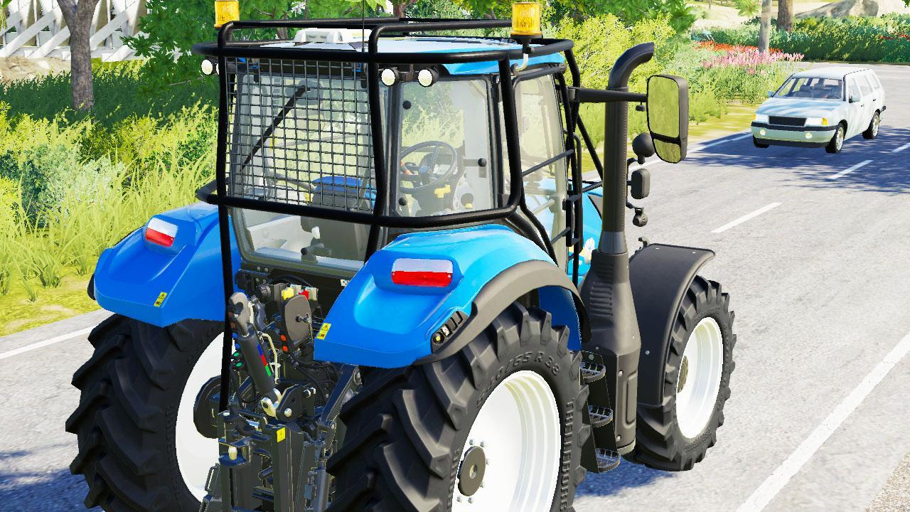 New Holland T5 forêt