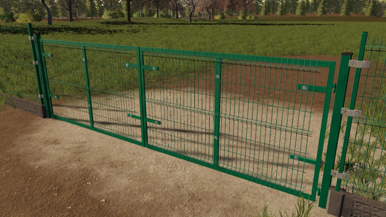 Panel Fence And Gate