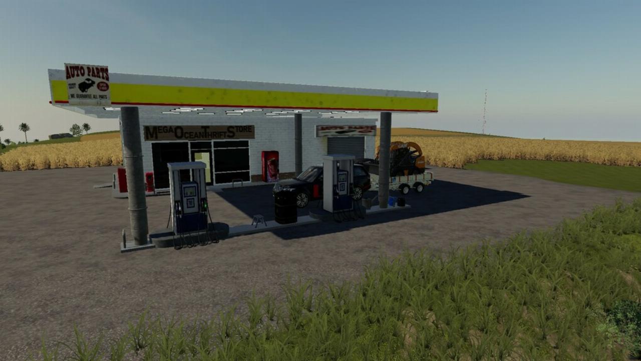 Platzierbare Tankstelle