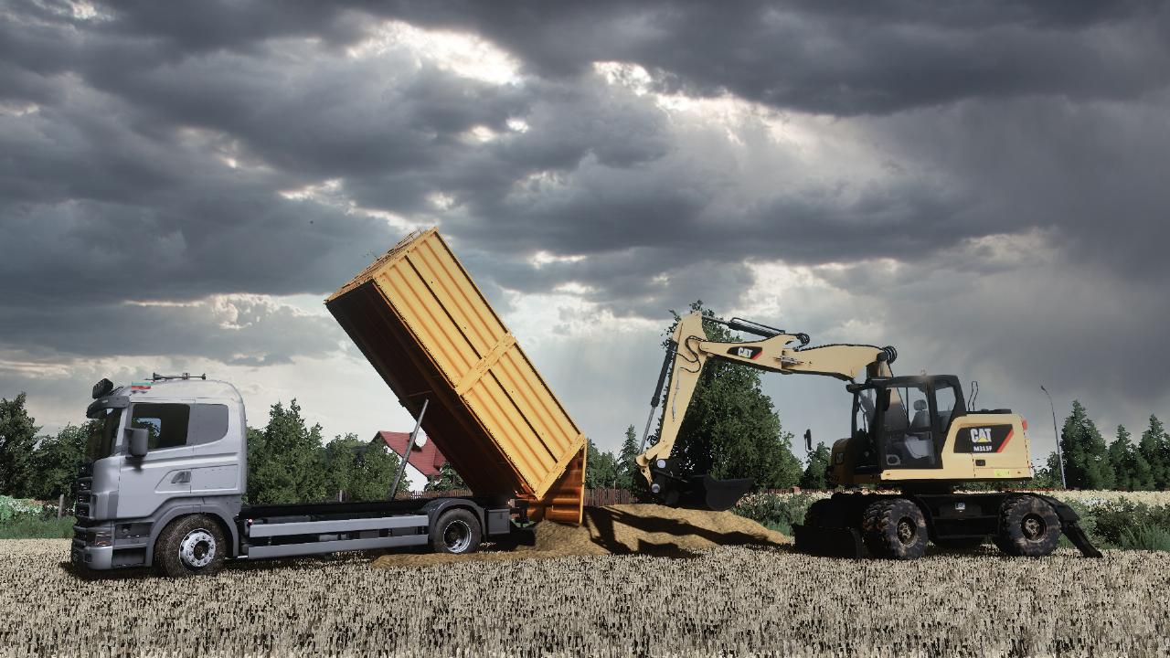 Scania 124R Grain/Overloader