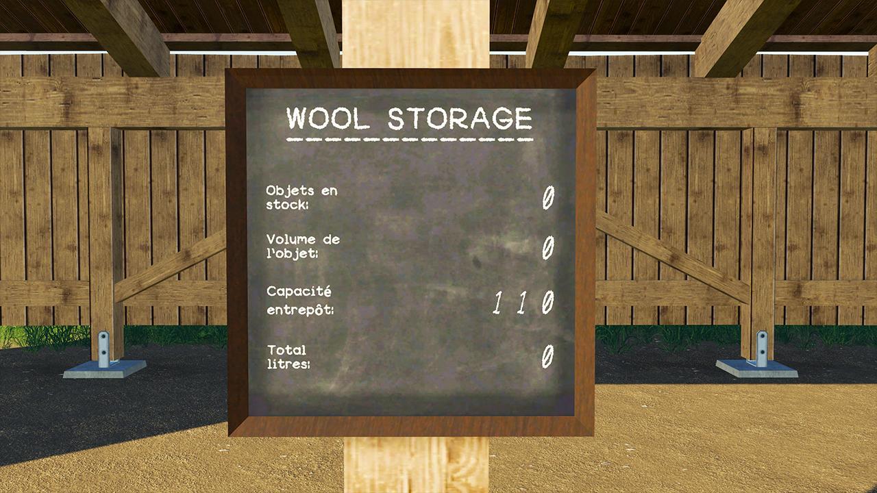 Wool storage