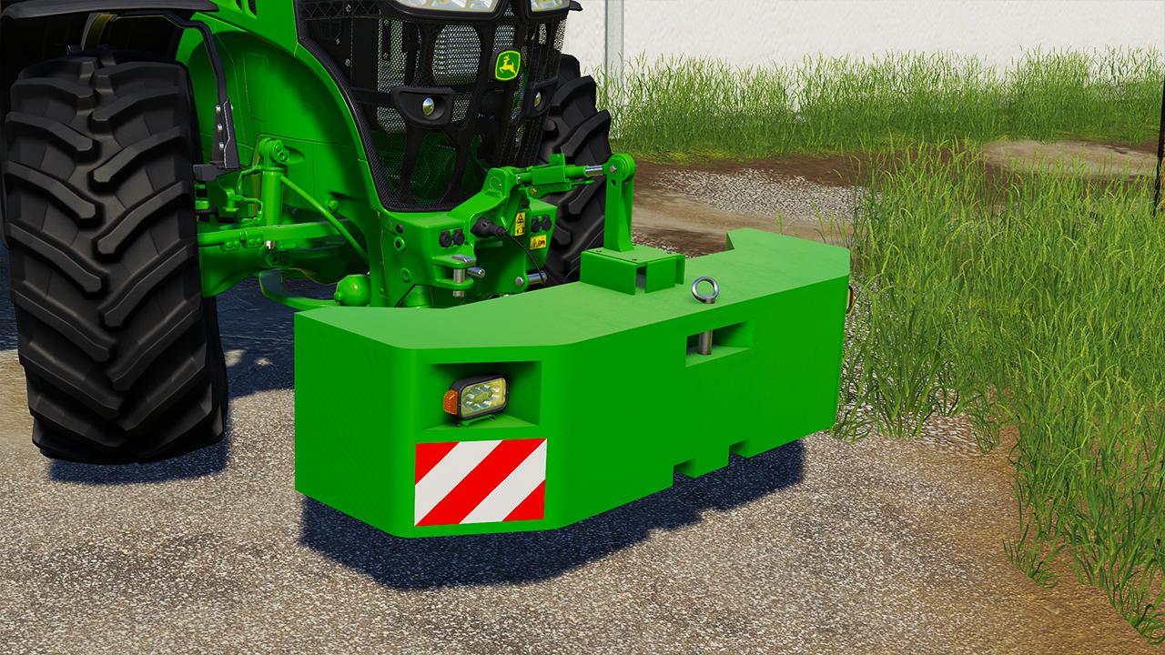 Gewicht JohnDeere