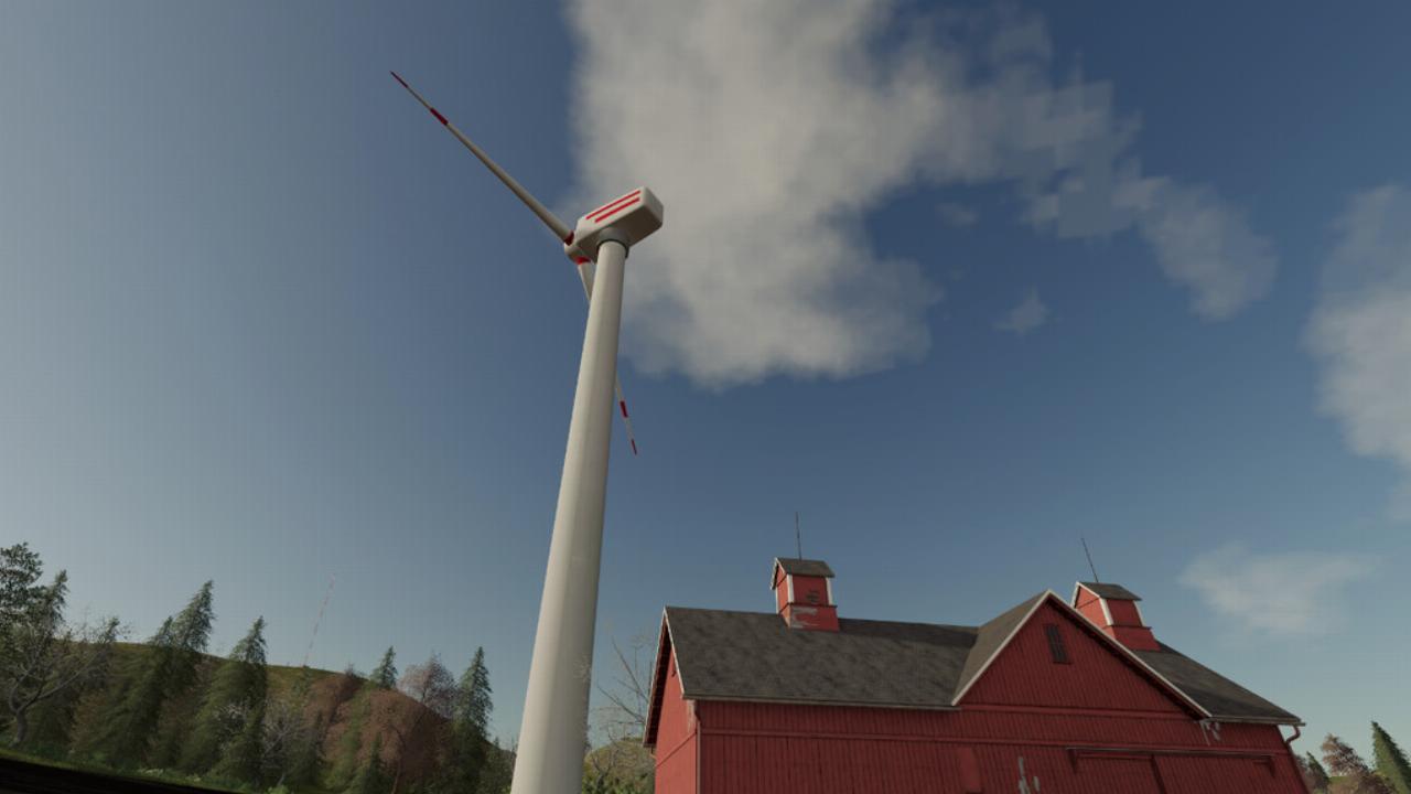 With Wind Turbines