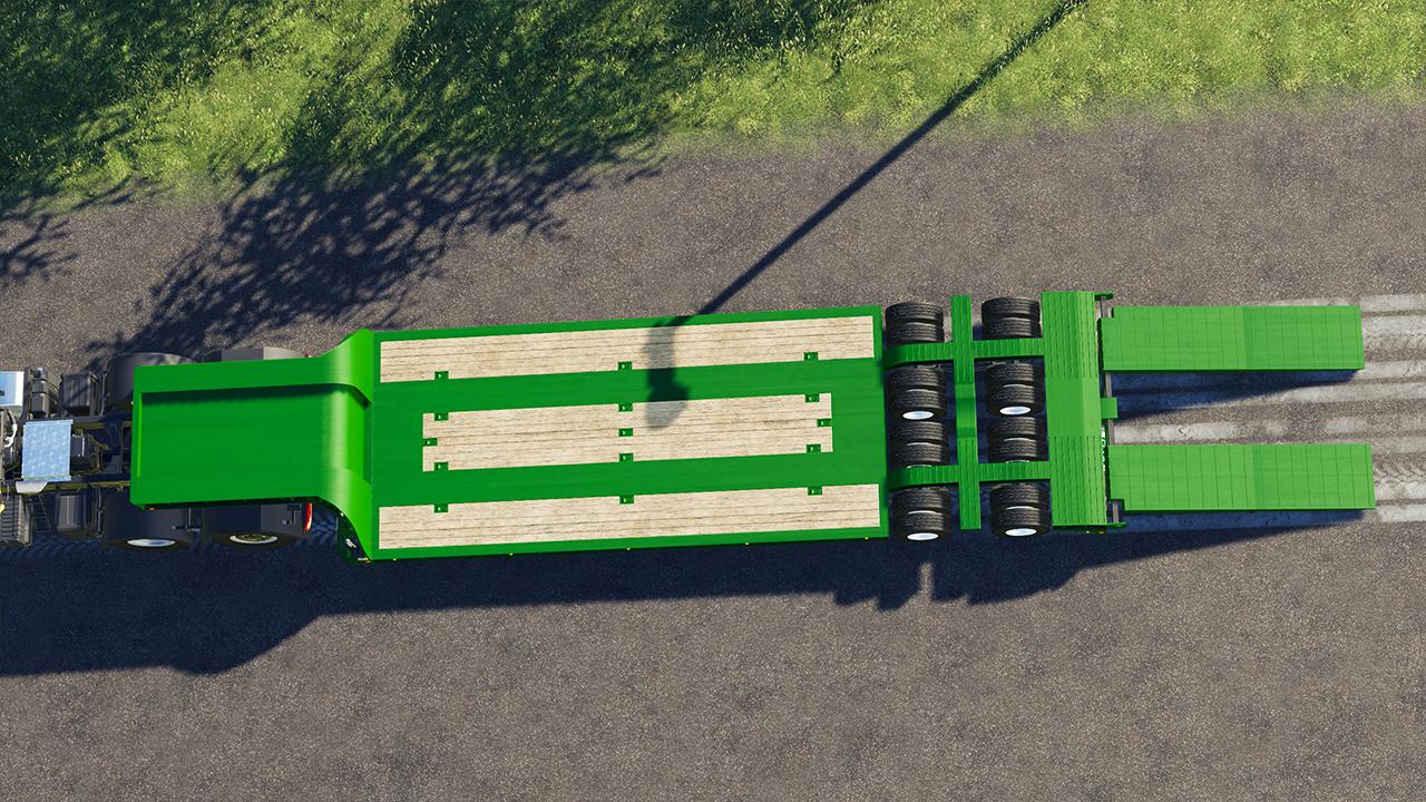 16 wheel platform