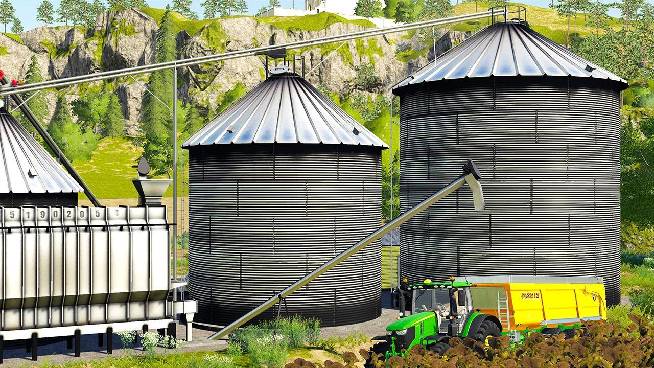 Large Grain Silo