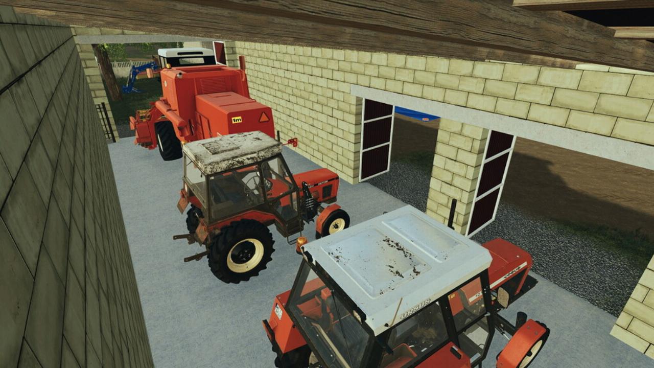 Garage For The Combine