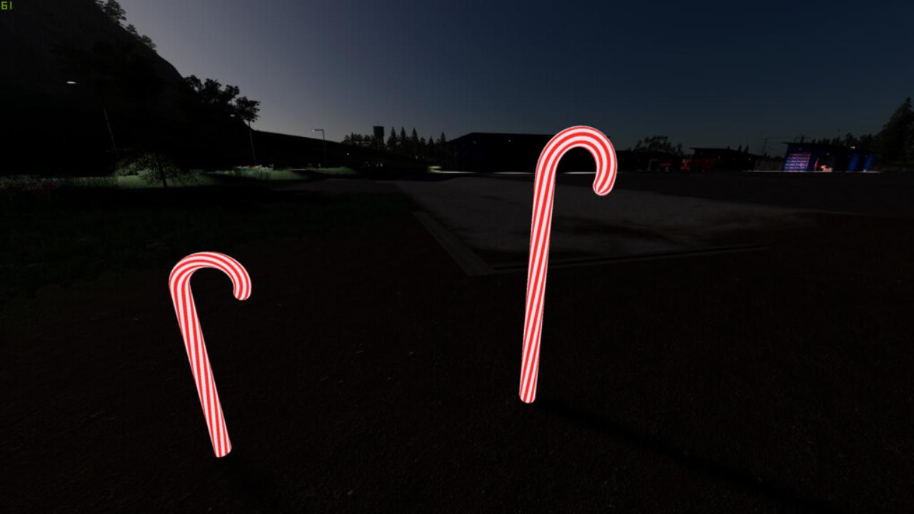 Lighted Candy Cane Pack