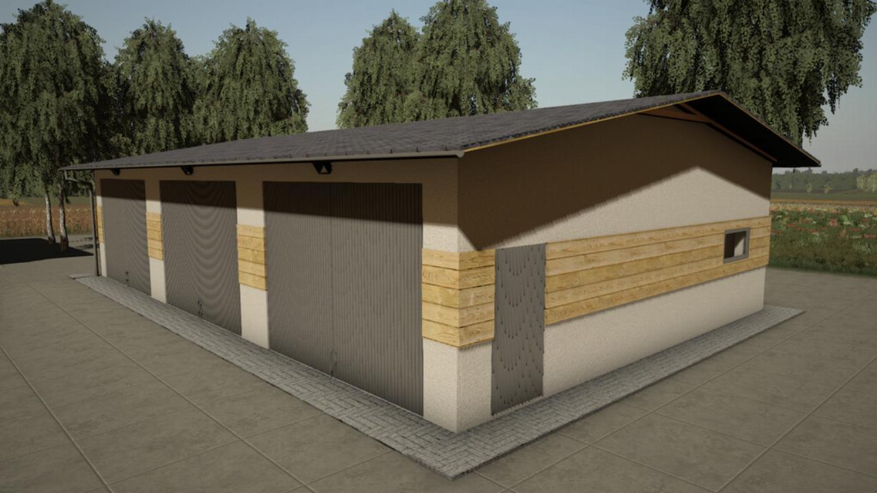 Pack garage moderne