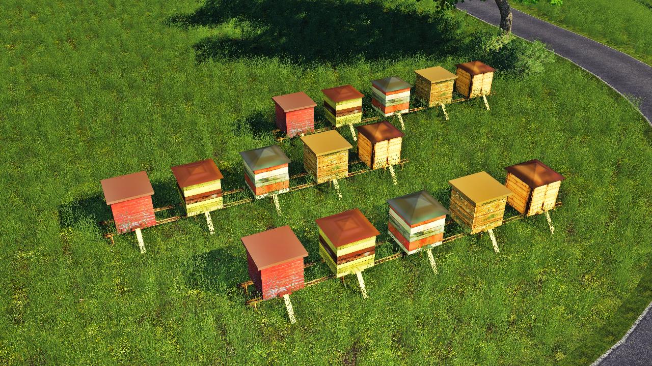 Realistic beehives