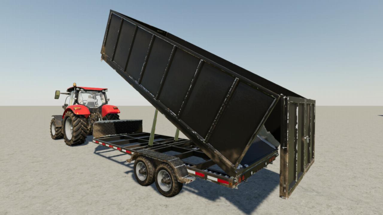 Small Flatbed Trailer With Tipper/Logging Options