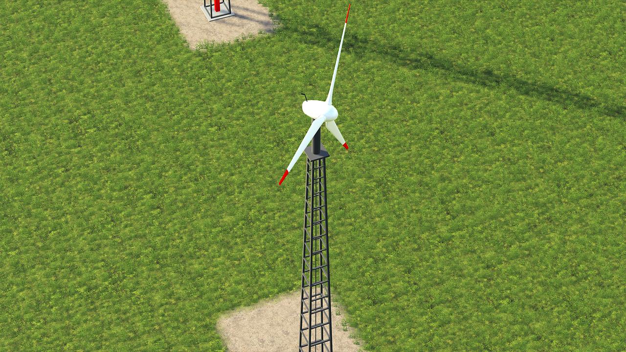 Kleine Windkraftanlage