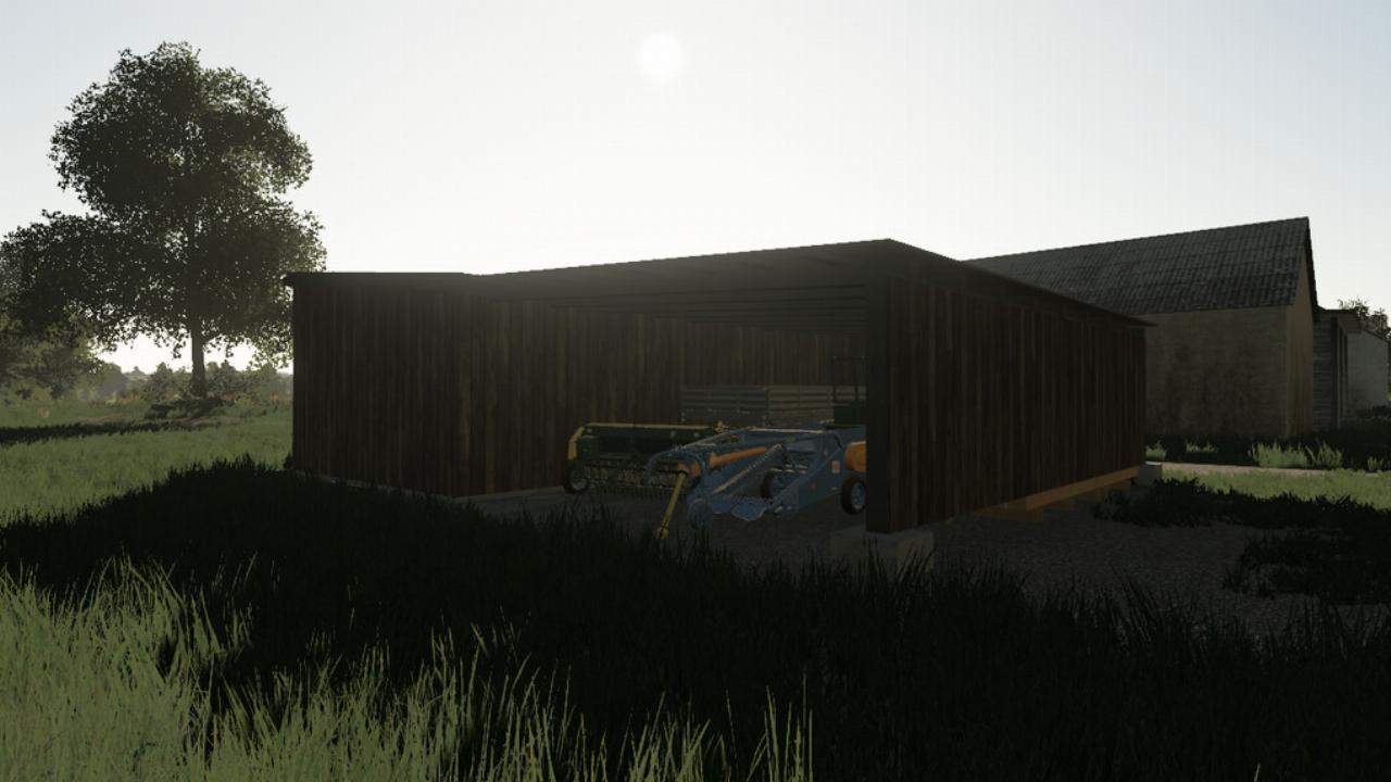 Wood Garage