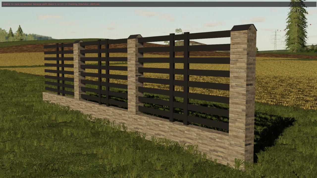 A Pack Of Modern Metal Fences