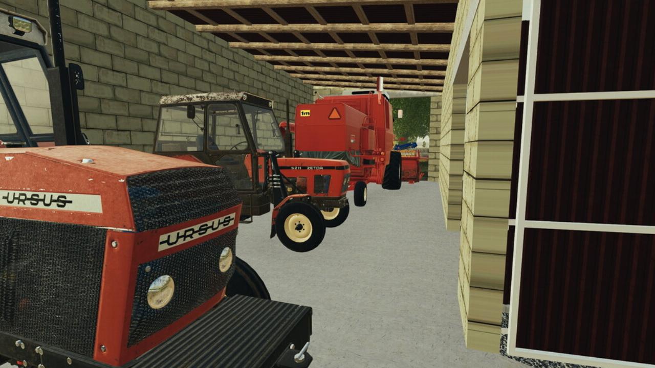 Garage For The Combine