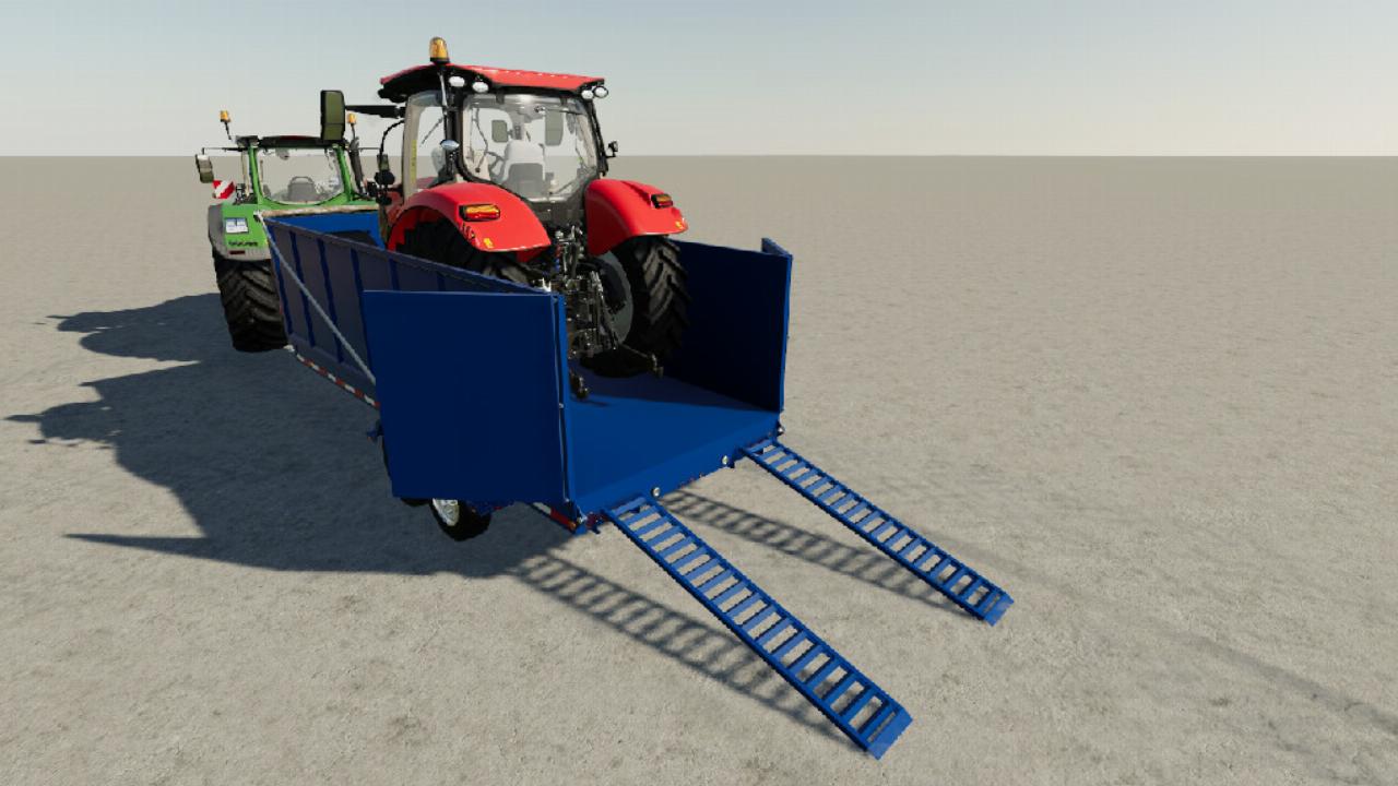 Small Flatbed Trailer With Tipper/Logging Options