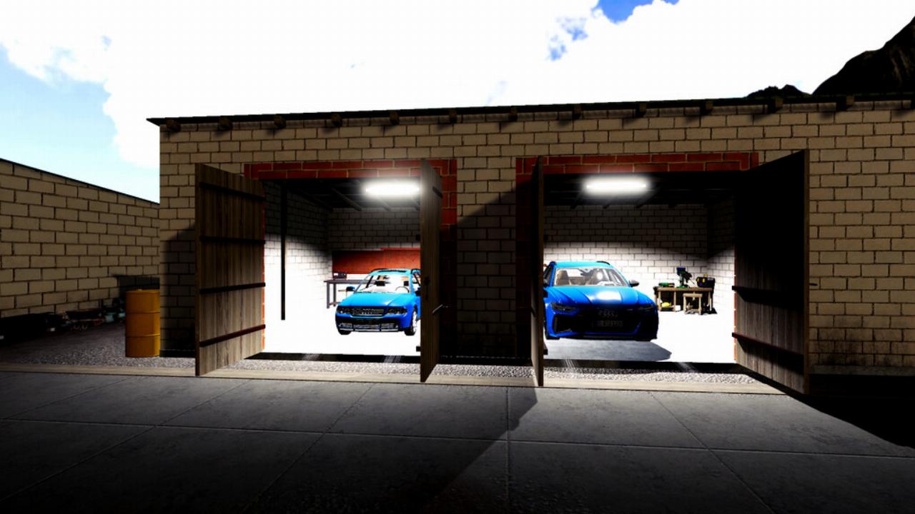 Moyen et petit garage