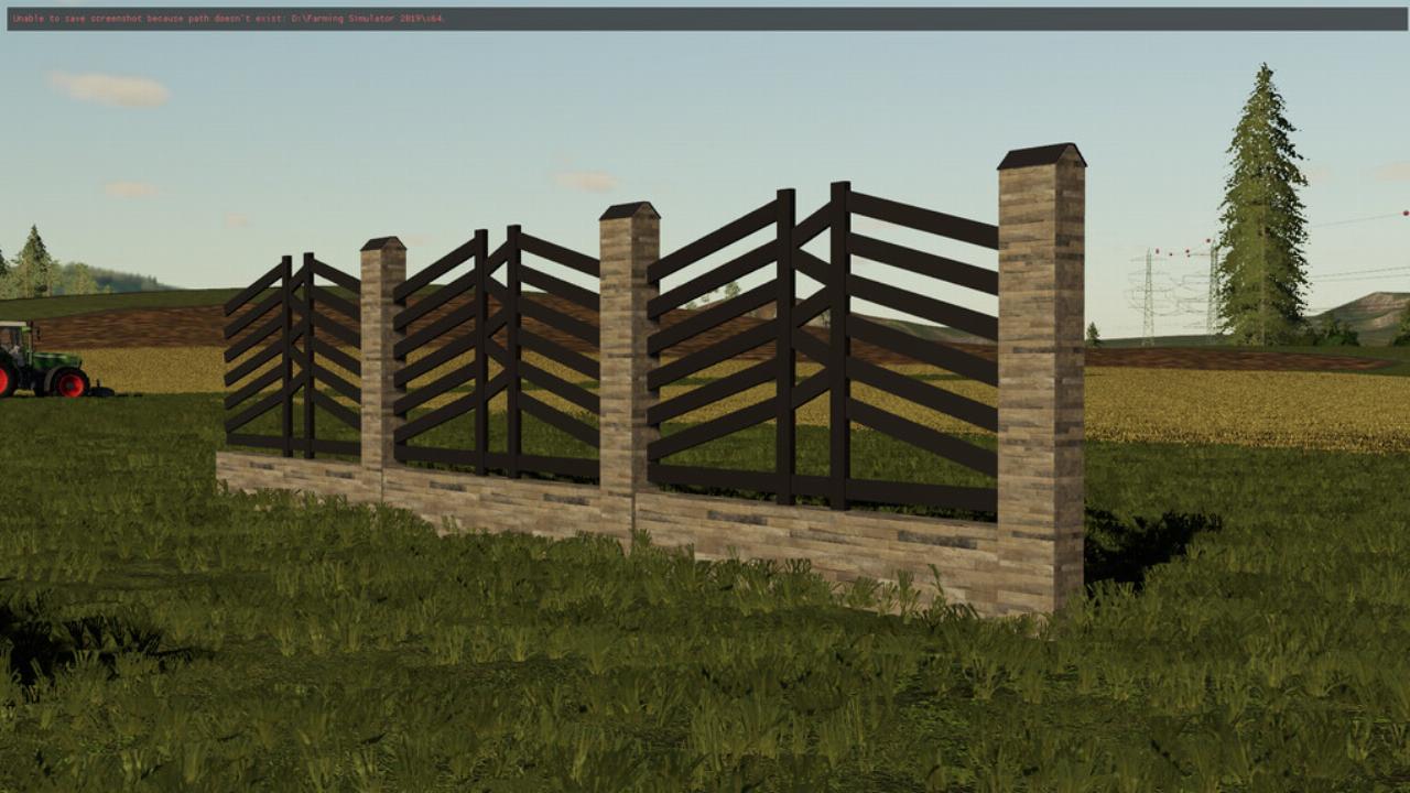 A Pack Of Modern Metal Fences